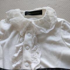 ベビー用タキシードスーツ　セレモニー　ロンパース　男の子向けの画像