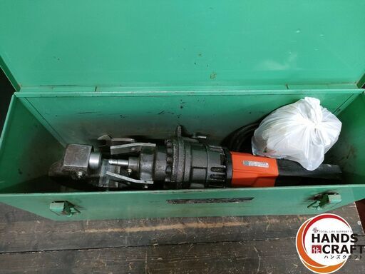 中古】育良精機 イクラ IS-106MP ミニパンチャー 電動油圧