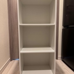 カラーボックス 3段 白