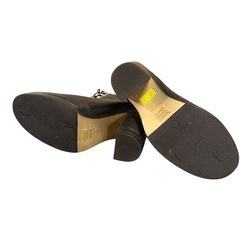 【美品】DIESEL 本革 レザー レースアップブーツ 37 BLK 24cmの画像