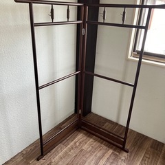 ハンガーラックL型