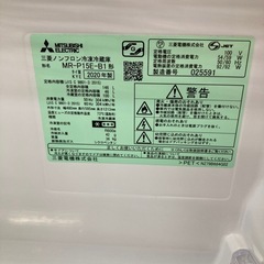 [トレジャーファクトリー大宮店] MITSUBISHI 2ドア冷蔵庫をご紹介します！の画像