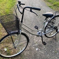 ABELIA 26インチ カゴ付き自転車 ママチャリ リサイクル...