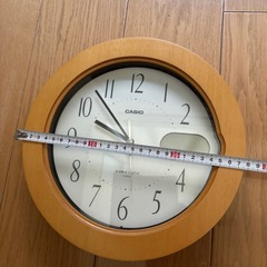 取引中★ジャンク品　カシオ　電波壁掛け時計の画像