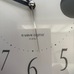 取引中★ジャンク品　カシオ　電波壁掛け時計の画像