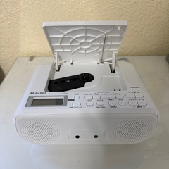 CD ラジオ デッキ 電池OK コンセントOK