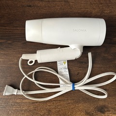 SALONIA サロニア スピーディーイオン ドライヤー ホワイトの画像