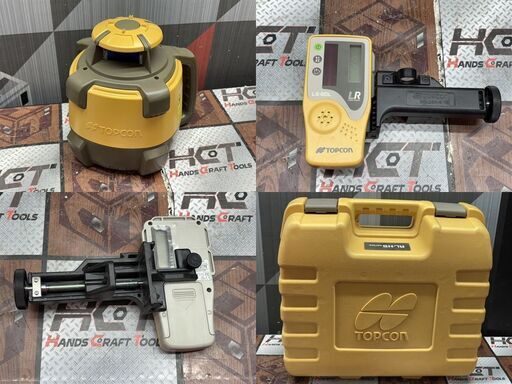 【中古】トプコン TOPCON RL-H5A レーザーレベル 受光器・ケース付き ※未校正の為ジャンク品扱い【ハンズクラフト佐賀】