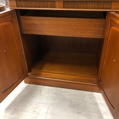 DREXEL HERITAGEサイドボード5枚扉ブラウン【トレファク堺福田店】