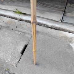 中古竹箒の画像