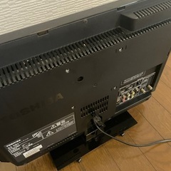 TOSHIBA 19インチ テレビの画像