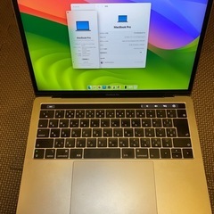 Macbook Pro 2018 i7/8/256
の画像