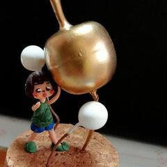 ハンドメイド ミニフィギュア　7cm ほどの画像