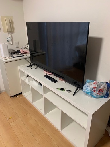 冷蔵庫、洗濯機、テレビ、家具