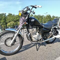 今月末まで値下げ　CBX１２５カスタム　前期　旧車　ヴィンテージ　単気筒　シングルエンジン　交換可の画像