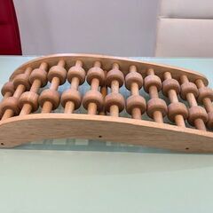ローリングストレッチャー　木製健康器具　猫背矯正　背骨伸ばし　中古品