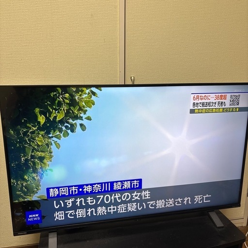 【美品】TOSHIBA REGZA 43インチ