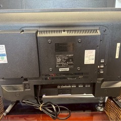 ASTEX 24インチテレビ AS-01F2401DTV（DVD内蔵／中古） の画像