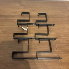 ワンバイのフック角型　黒