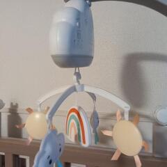フィッシャープライス　雲　メリー　くすみカラー