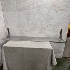 ステンレス製 平棚 吊棚 厨房用食器棚 ステンレス棚 壁付タイプ...