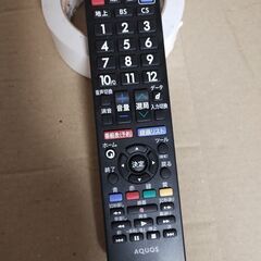 SHARP AQUOS テレビ用リモコン 2個セットの画像