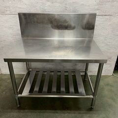 ステンレス製 作業台 バックガード付 厨房 業務用 W900×D...