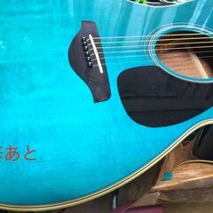 ❤️弦高調整済！「YAMAHA FS-820 ターコイズブルー」＋ケース！の画像
