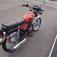 ホンダ　CG125　新古車　走行少　実働　インジェクション　自賠責保険あり　の画像