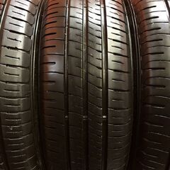 DUNLOP ENASAVE EC204 185/65R15 15インチ 夏タイヤ 4本 22～23年製 バリ溝 シエンタ ノート フリード アリオン ベンツAクラス等　(KTE290)の画像