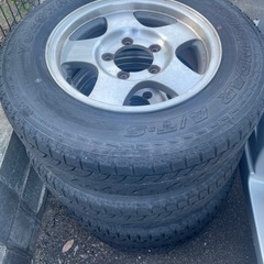 ジムニー　ホイールタイヤセット　JB23 JA11　