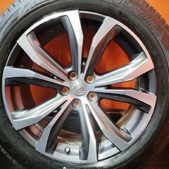 【BS BLIZZAK VRX3 235/55R20】スタッドレス【LEXUS RX バージョンL 純正ホイール 20インチ 8J5HPCD114.3+30】22年製 バリ溝　(VTL277)の画像