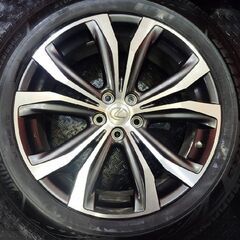 【BS BLIZZAK VRX3 235/55R20】スタッドレス【LEXUS RX バージョンL 純正ホイール 20インチ 8J5HPCD114.3+30】22年製 バリ溝　(VTL277)の画像