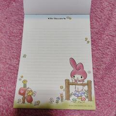 サンリオ♡マイメロ♡レターパット♡中古９枚レアレトロ入手困難の画像