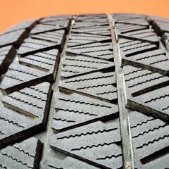 【BRIDGESTONE BLIZZAK DM-V3 225/65R17】スタッドレス【BS BALMINUM 17インチ 7J5HPCD114.3+38】20年製 バリ溝 ハリアー RAV4等　(KTO408) の画像