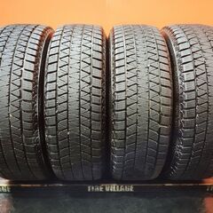 【BRIDGESTONE BLIZZAK DM-V3 225/65R17】スタッドレス【BS BALMINUM 17インチ 7J5HPCD114.3+38】20年製 バリ溝 ハリアー RAV4等　(KTO408) の画像