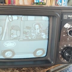 稼働品　National TR-809F B/W TVの画像