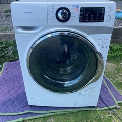 アイリスオーヤマ　21年製　ドラム式洗濯機　7.5kg