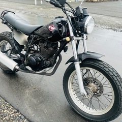 北海道　ヤマハ　TW225 外装美品！タイヤ前後山あり！バッテリー新品