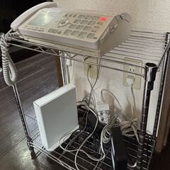 子機付きFAX【中古】の画像