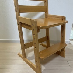 天然木ブナ材、木製チェア、子ども用学習椅子の画像