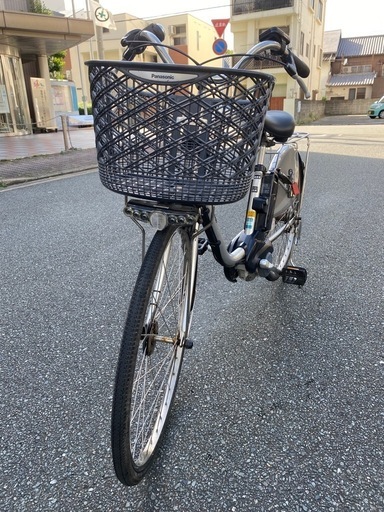 パナソニック電動自転車 (桜) 福岡の電動アシスト自転車の中古