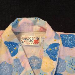 甚平　女の子用　サイズ100　花柄の画像