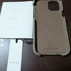 【早い者勝ち】GUCCIiPhone12ケース　タグありの画像