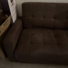 2人掛けソファ 縦620横1260奥730の画像