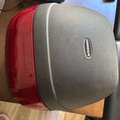 【バイク用リアボックス】Coocase製 ハードケース