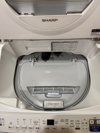 洗濯機 SHARP 5.5kg 2022年製