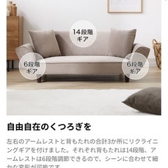 Myy (ミィ) 2人掛け ローソファ 【中古】引き取りの場合【6,】
