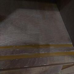 ベルメゾン水屋キャビネット引き戸食器棚の画像