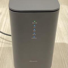 【市外受け渡し相談可】docomo 5G/4G HR02 ホームルーターの画像